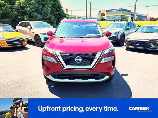 Red 2023 Nissan Rogue Platinum