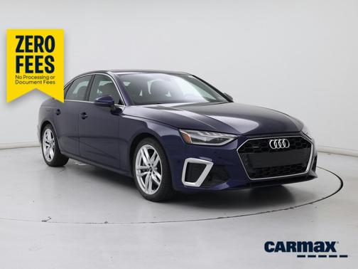 Blue 2023 Audi A4 S-Line Premium