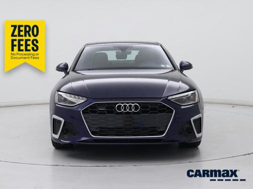 Blue 2023 Audi A4 S-Line Premium