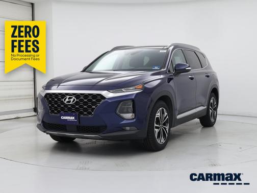 Blue 2020 Hyundai SANTA FE SEL