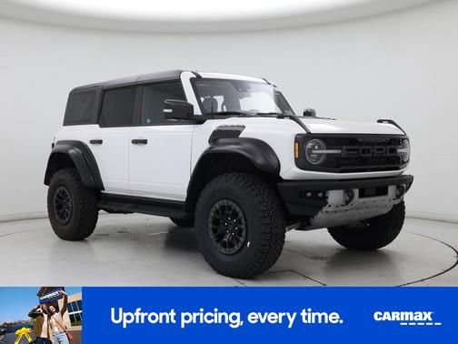 White 2023 Ford Bronco Raptor