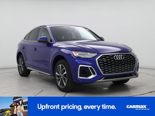 Blue 2021 Audi Q5 Sportback Premium Plus