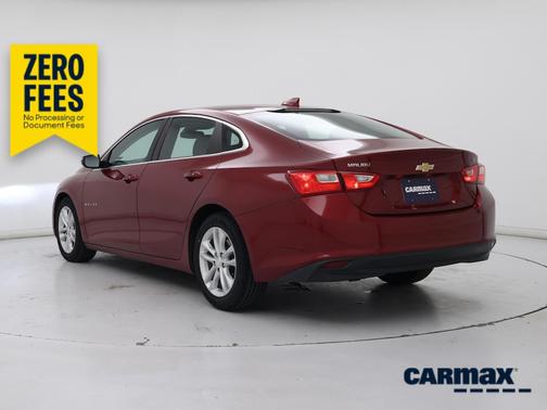 Red 2017 Chevrolet Malibu LT