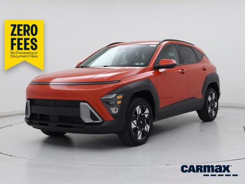 Orange 2025 Hyundai KONA SEL