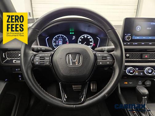 Silver 2023 Honda Civic Sport