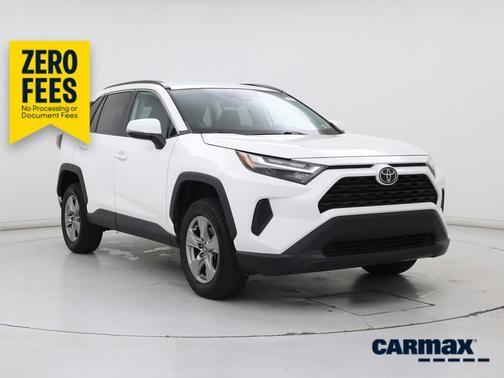 White 2022 Toyota RAV4 XLE