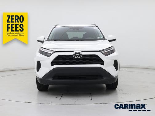 White 2022 Toyota RAV4 XLE