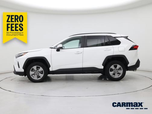 White 2022 Toyota RAV4 XLE