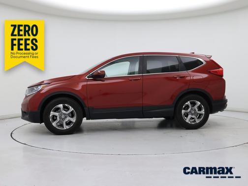 Red 2017 Honda CR-V EX