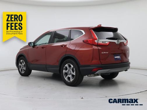 Red 2017 Honda CR-V EX