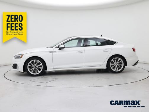 White 2023 Audi A5 Sportback Premium