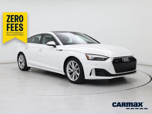White 2023 Audi A5 Sportback Premium