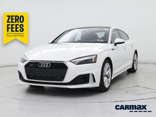 White 2023 Audi A5 Sportback Premium