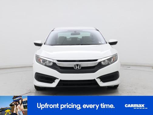 White 2018 Honda Civic LX