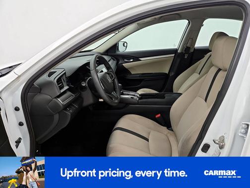 White 2018 Honda Civic LX