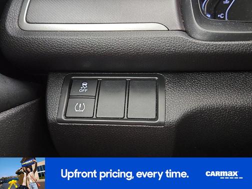 White 2018 Honda Civic LX