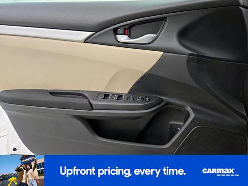 White 2018 Honda Civic LX