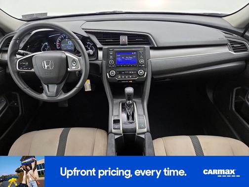 White 2018 Honda Civic LX
