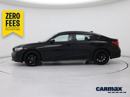 Black 2022 Honda Civic Sport