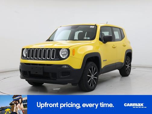 Yellow 2017 Jeep Renegade Sport