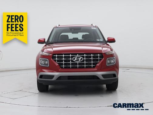 Red 2022 Hyundai VENUE Limited