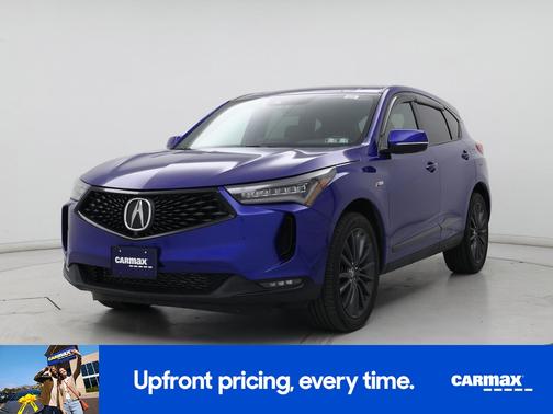 Blue 2024 Acura RDX SH-AWD A-Spec Advance