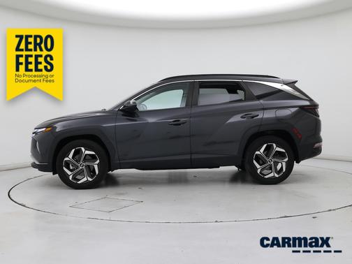 Gray 2022 Hyundai TUCSON SEL