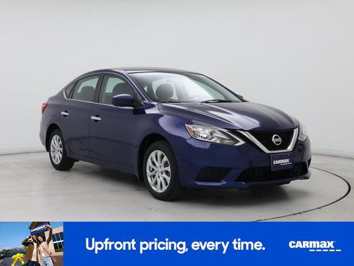 Blue 2019 Nissan Sentra SV
