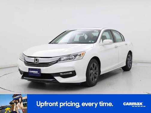 White 2017 Honda Accord EX