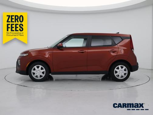 Orange 2022 Kia Soul LX