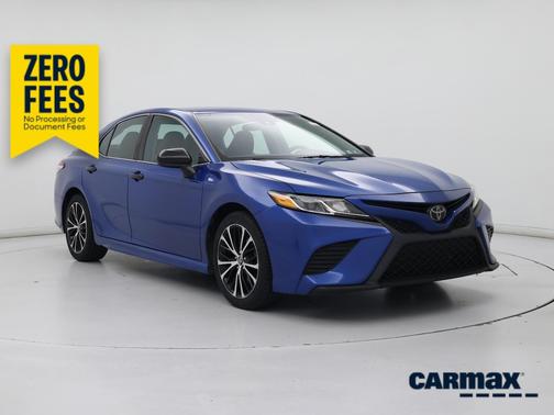 Blue 2020 Toyota Camry SE