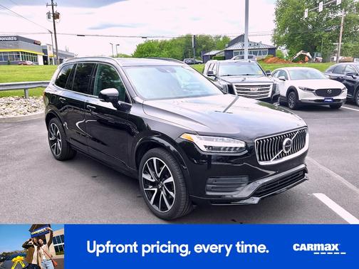 Black 2020 Volvo XC90 T6 Momentum