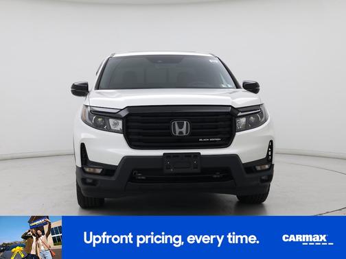 White 2022 Honda Ridgeline Black Edition