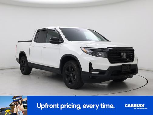 White 2022 Honda Ridgeline Black Edition