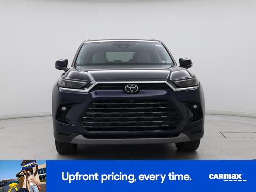 Blue 2024 Toyota Grand Highlander Limited