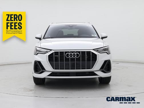 White 2023 Audi Q3 S-Line Premium Plus