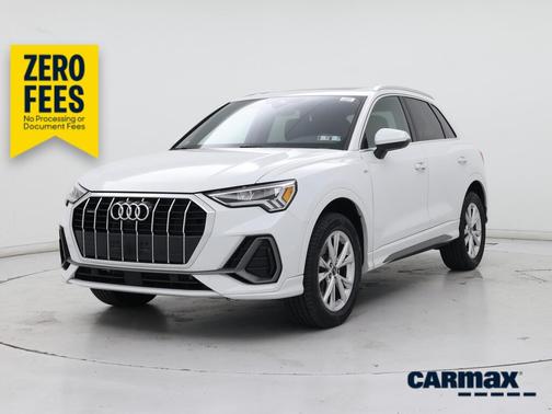 White 2023 Audi Q3 S-Line Premium Plus