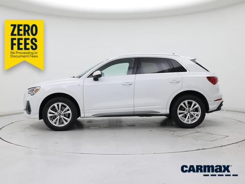 White 2023 Audi Q3 S-Line Premium Plus