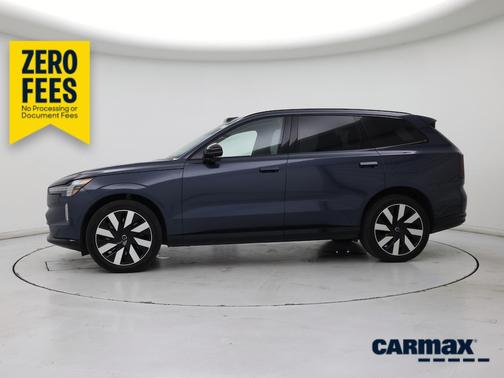 Blue 2025 Volvo EX90 Twin Motor Performance Ultra
