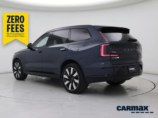 Blue 2025 Volvo EX90 Twin Motor Performance Ultra