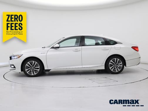 White 2019 Honda Accord Hybrid EX