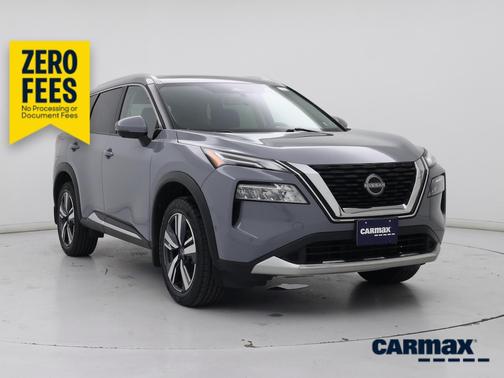 Gray 2023 Nissan Rogue Platinum