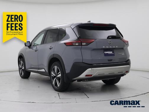 Gray 2023 Nissan Rogue Platinum