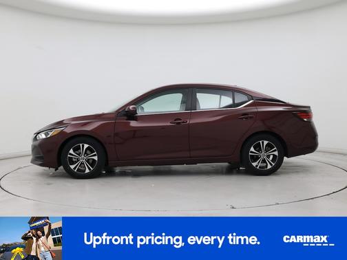 Burgundy 2023 Nissan Sentra SV
