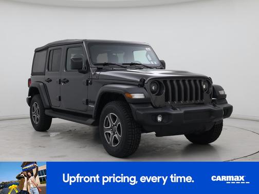 Gray 2022 Jeep Wrangler Unlimited Sport S