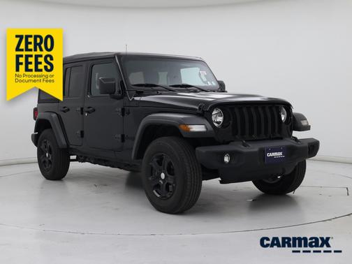 Black 2023 Jeep Wrangler Unlimited Sport S
