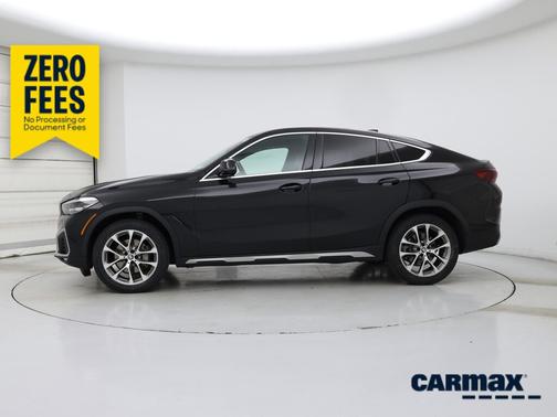 Black 2020 BMW X6 xDrive40i