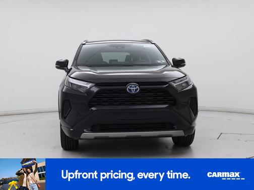 Black 2023 Toyota RAV4 Hybrid SE