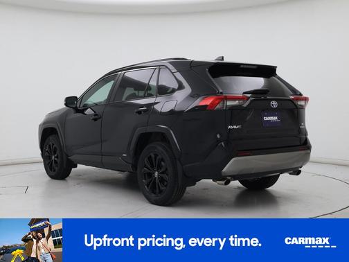 Black 2023 Toyota RAV4 Hybrid SE