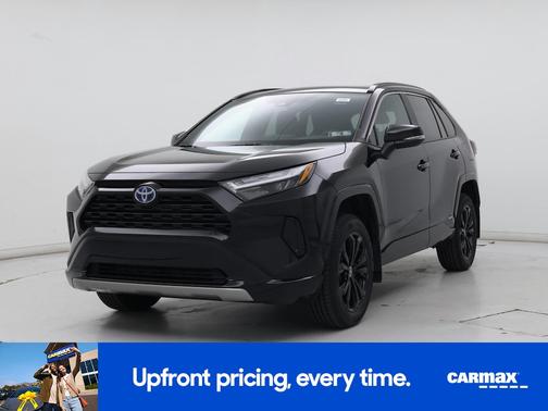 Black 2023 Toyota RAV4 Hybrid SE